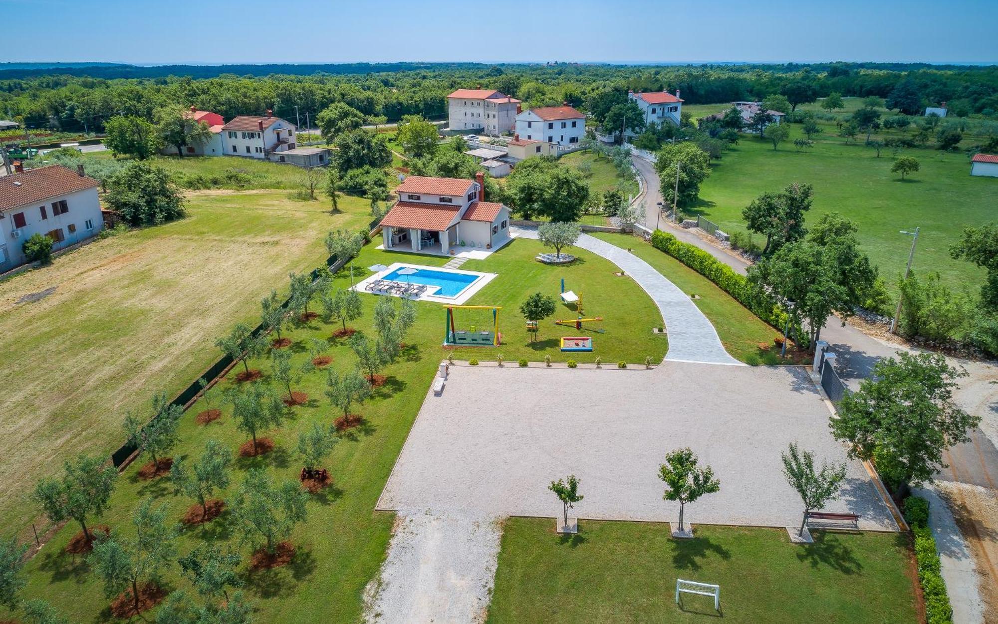 Villa Zara Marčana Exteriér fotografie